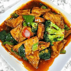 Best 紅燒豆腐 Braised Tofu with Scallions & Vegetables in Acton, MA